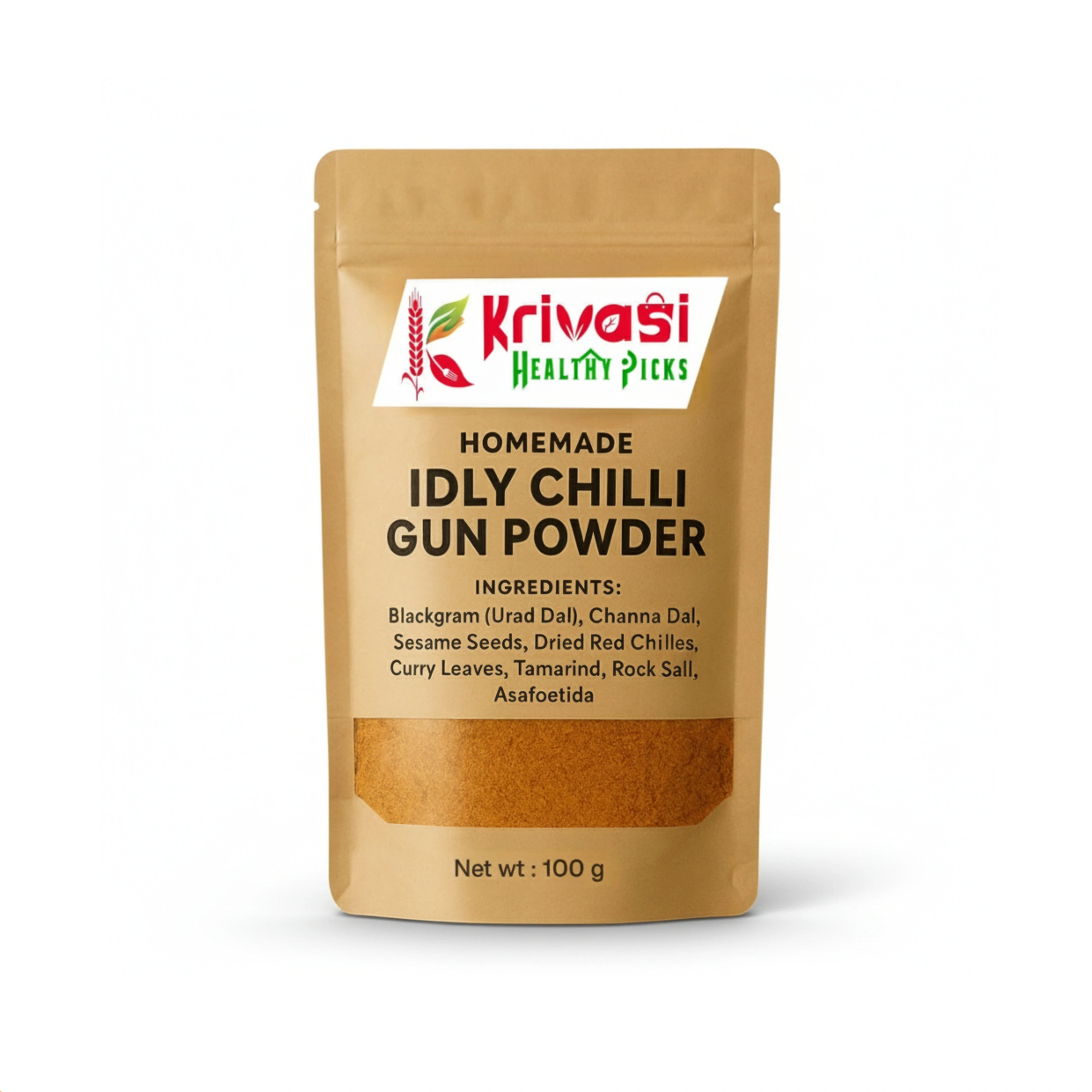 Grandma’s Homemade Idli Chilli Podi – 100 g