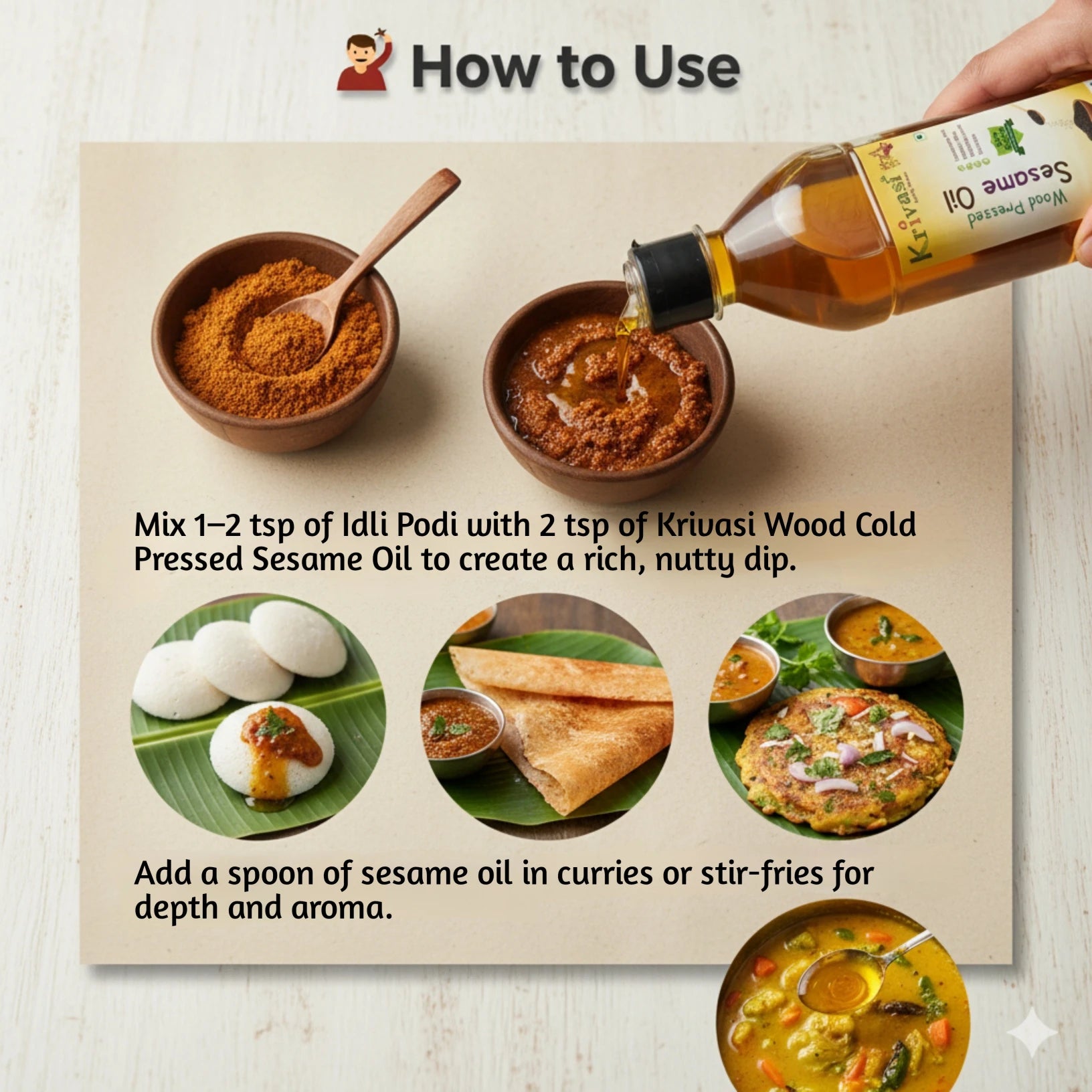 Grandma’s Homemade Idli Chilli Podi – 100 g