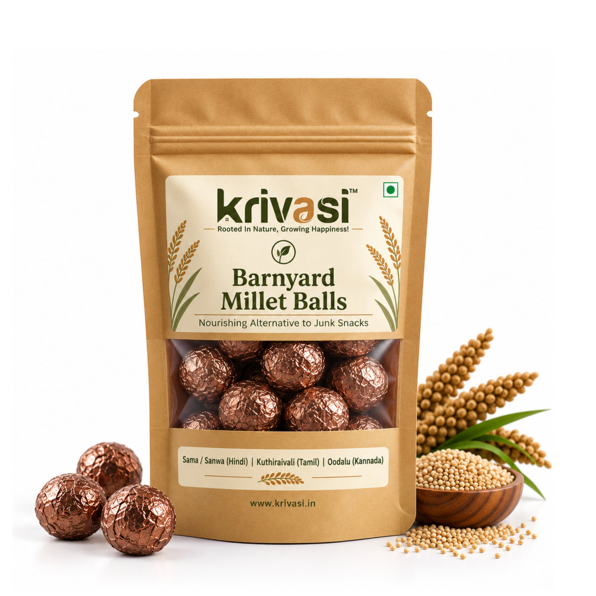 Barnyard Millet Laddu | Traditional Kuthiravali Laddu