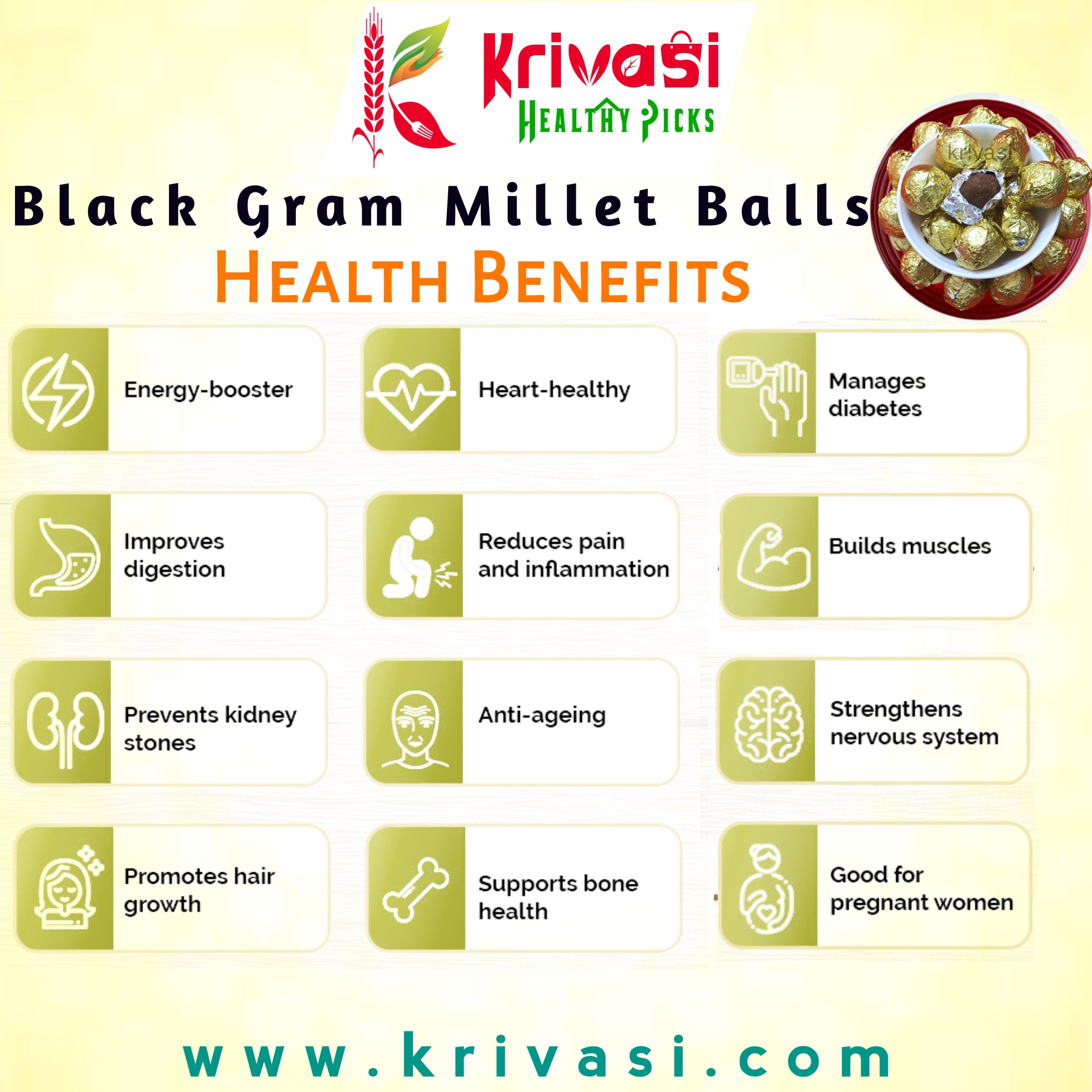 Black Gram Laddu | Traditional Karuppu Ulundhu Laddu