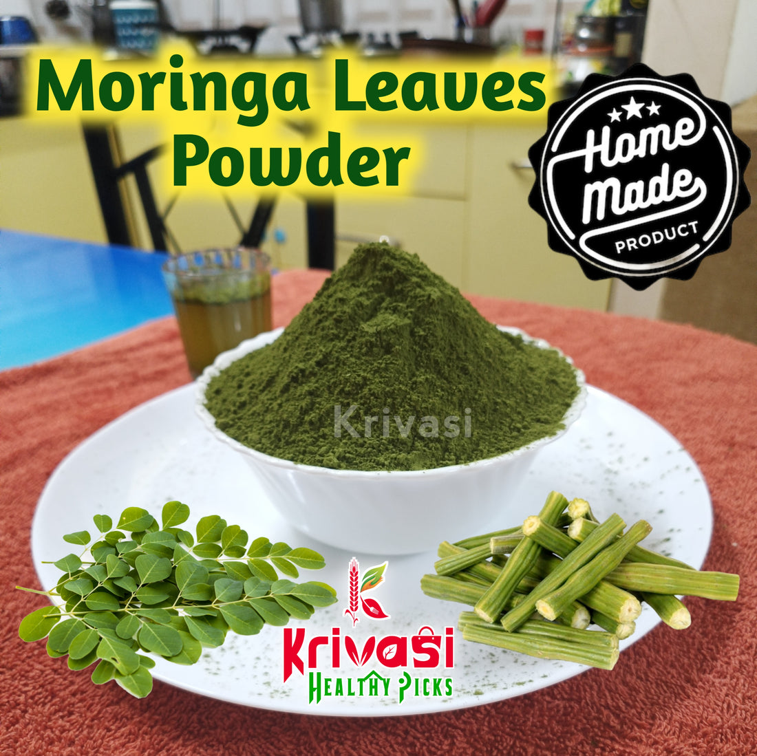 Grandma’s Homemade Moringa Leaves Powder