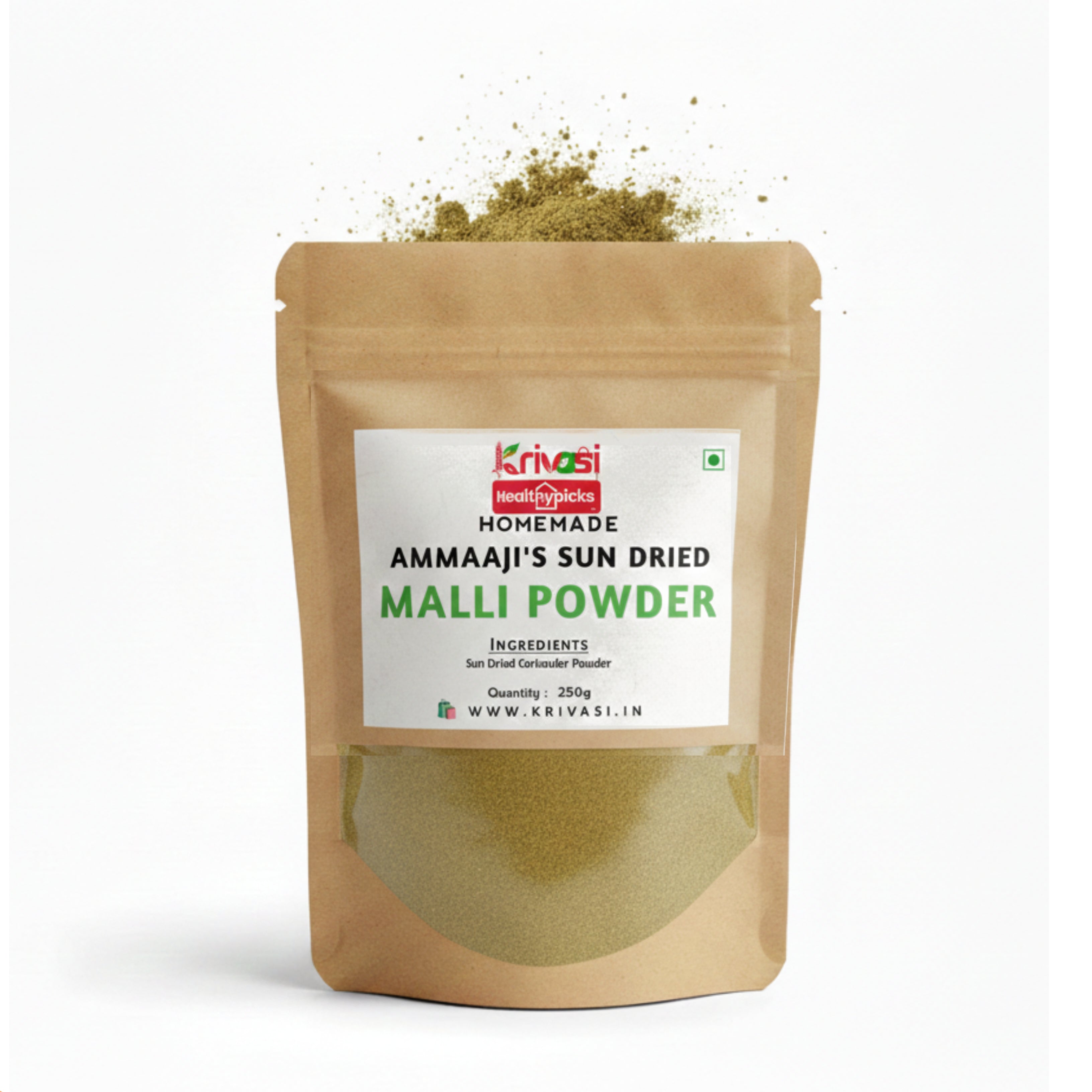 Ammaaji's Sun Dried Malli Powder (Coriander Powder)