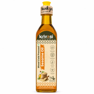 Wood Pressed Pure Sesame (Gingelly) Oil 500 ml