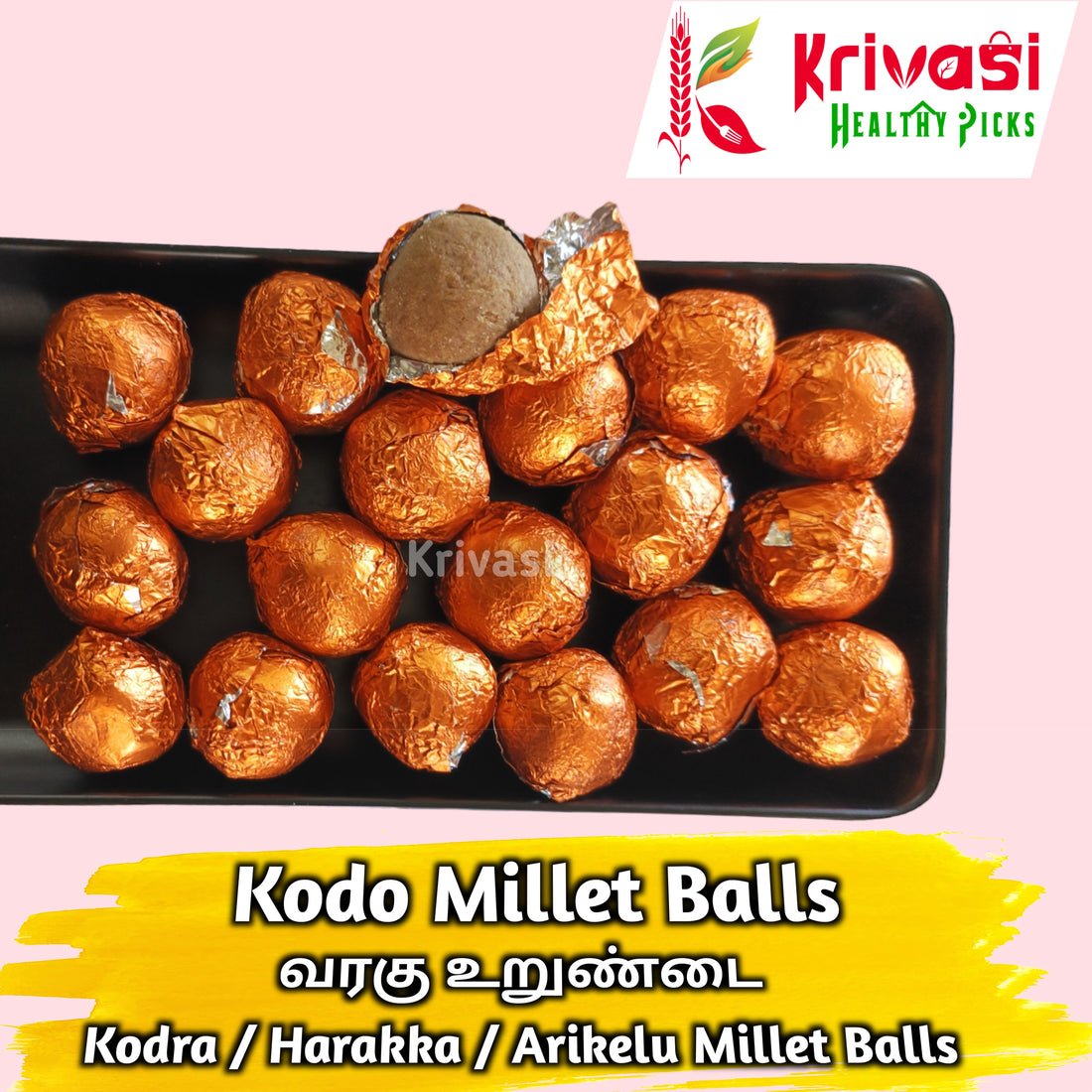 Kodo Millet Laddu | Traditional Varagu Laddu