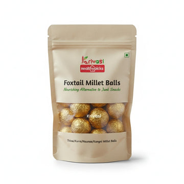 Foxtail Millet Laddu | Traditional Thinai Laddu