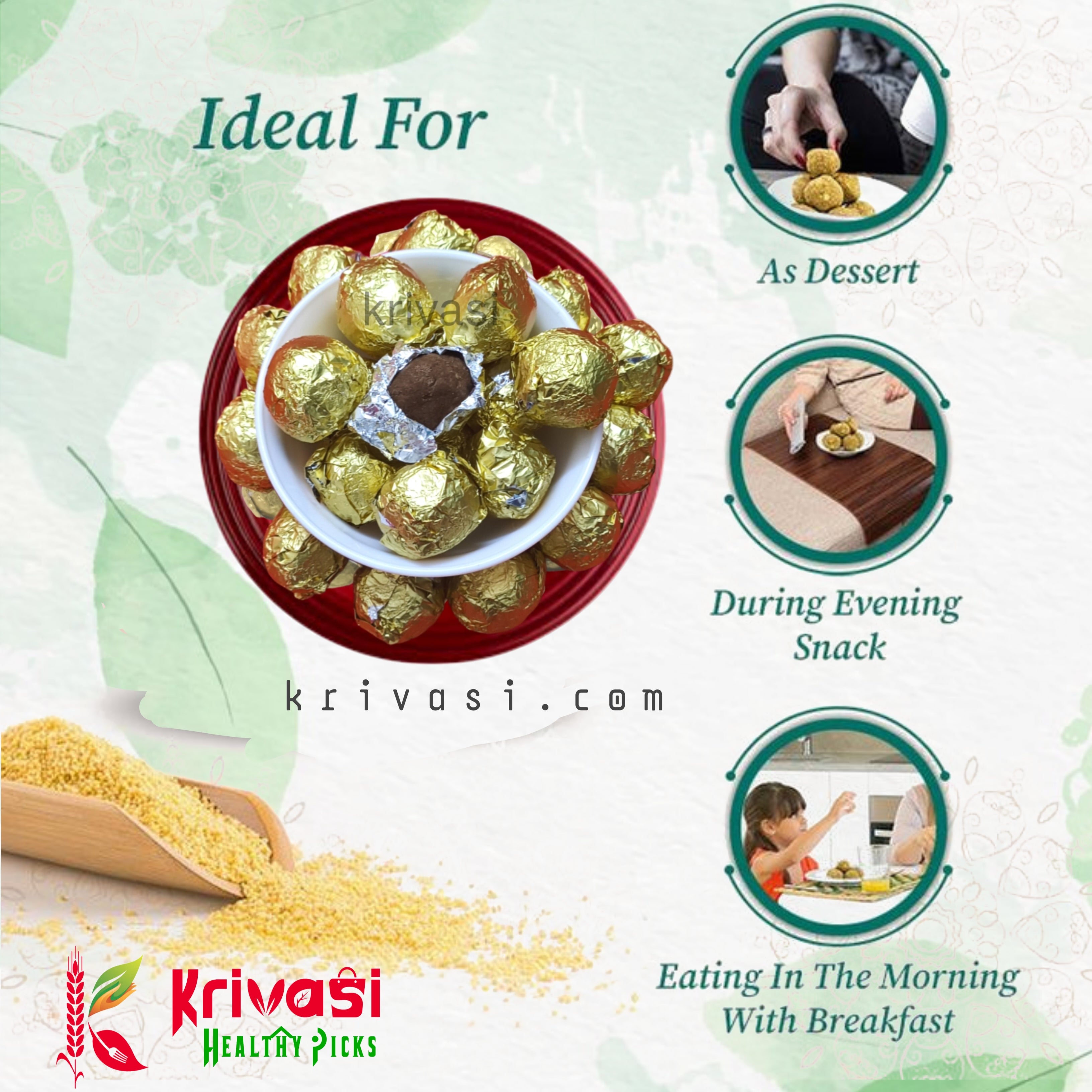 Black Gram Laddu | Traditional Karuppu Ulundhu Laddu