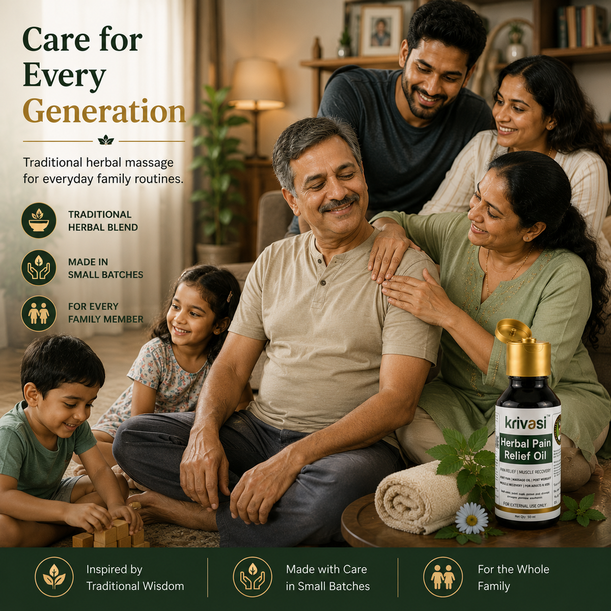 Traditional Siddha Herbal Pain Releif Oil