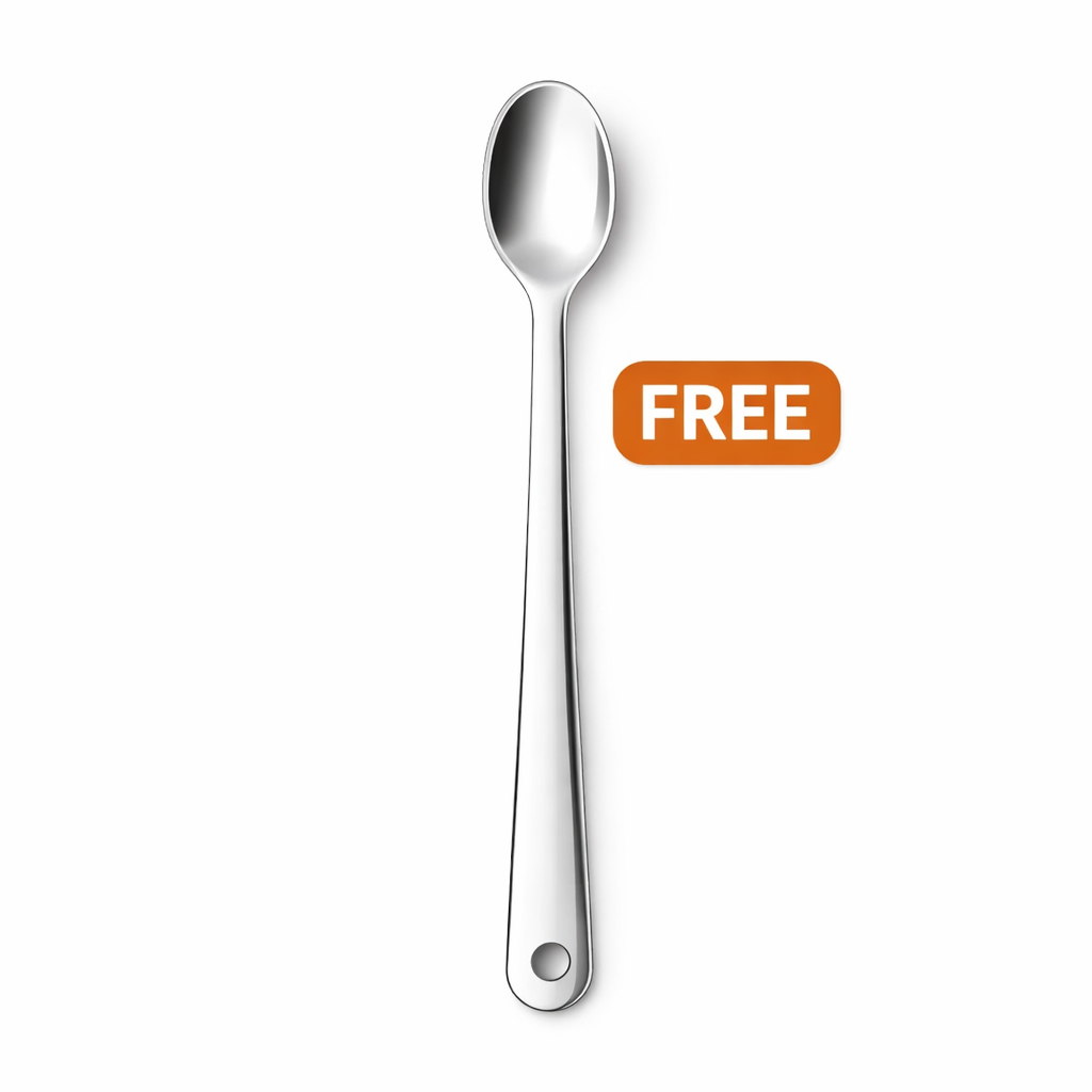 Premium Long Spoon – Designed for Your 1L Ghee Jar & More
